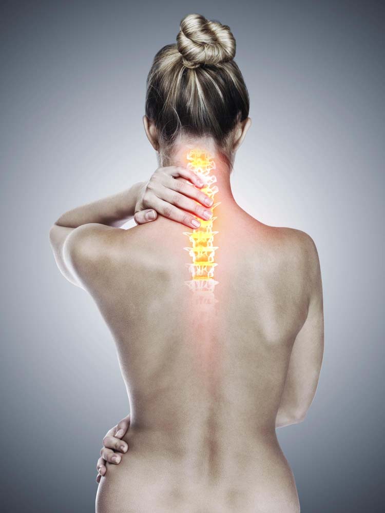 Профилактика болей верхней части спины